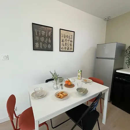 Apartmán Le Reve Ebroicien, T3 Sur Equipe - Gare - Centre *