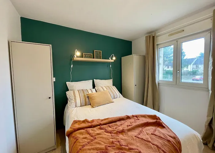 Le Reve Ebroicien, T3 Sur Equipe - Gare - Centre Apartment Evreux